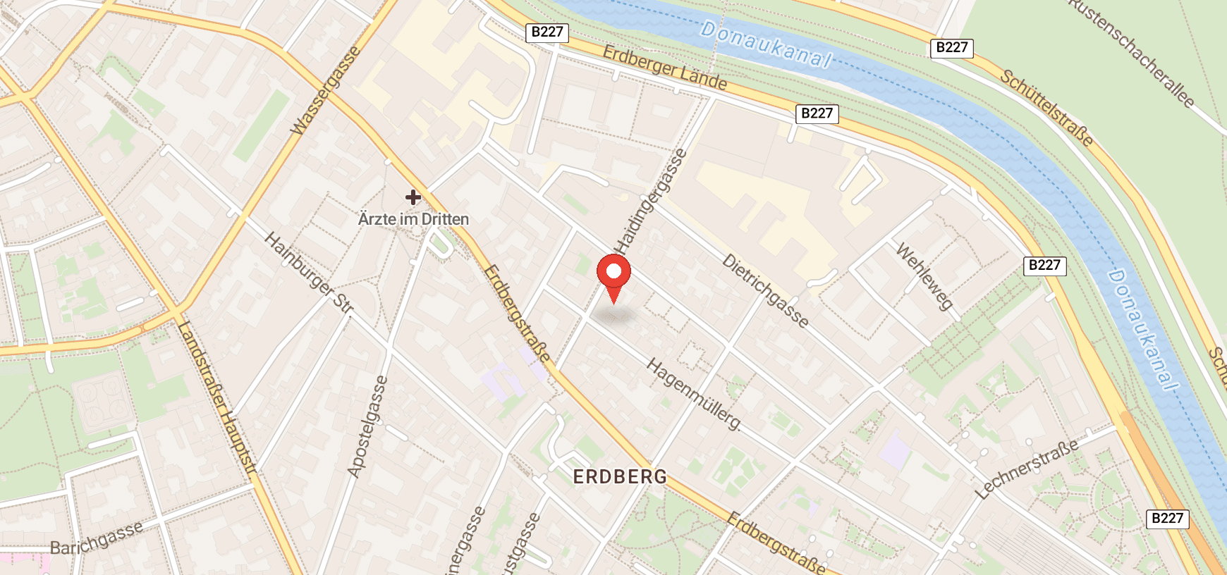 Karte: Haidingergasse 23/35, 1030 Wien